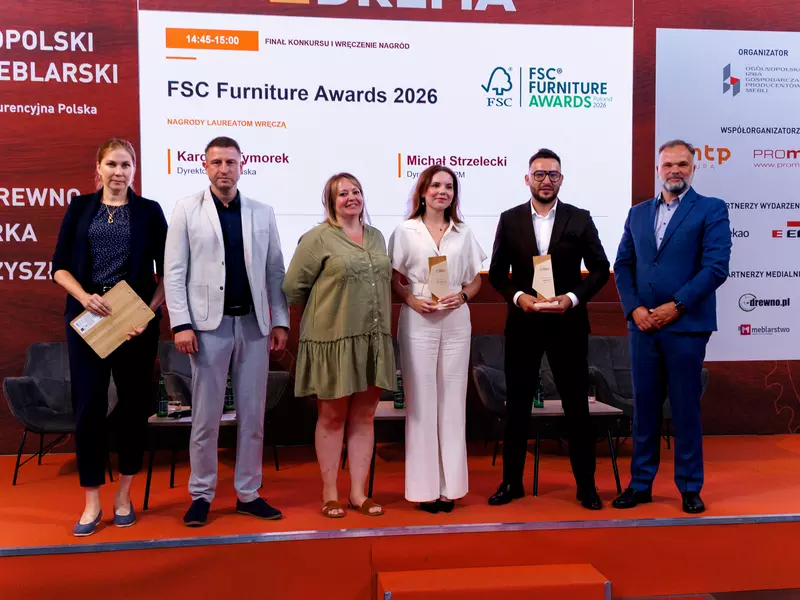Euroline laureatem FSC Furniture Awards 2026